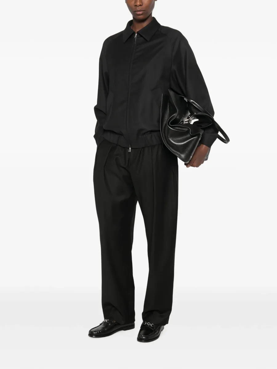 zip-up raglan-sleeve jacket 2