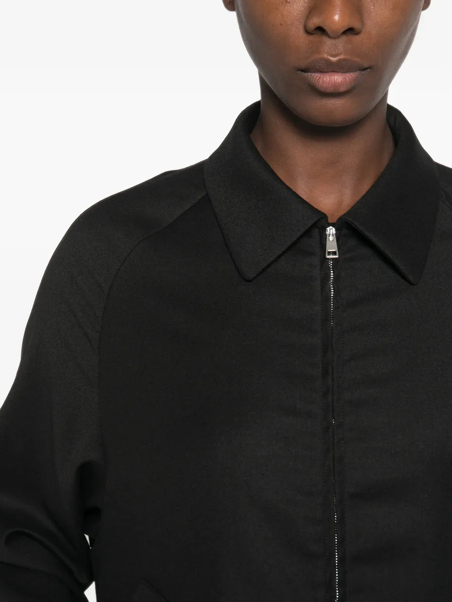 zip-up raglan-sleeve jacket 5