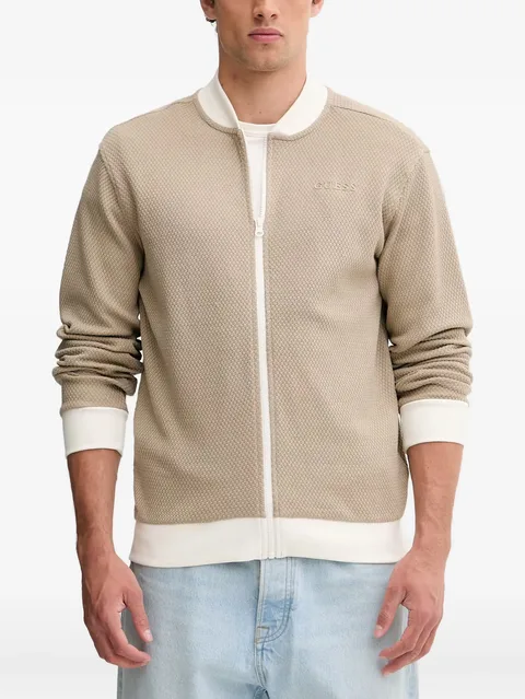 logo-detail cardigan