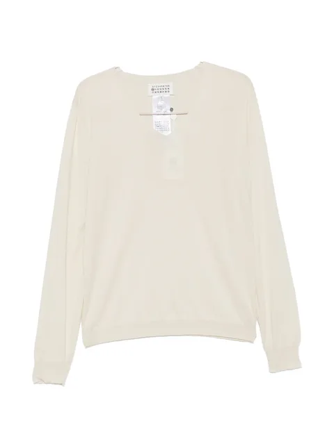 V-neck sweater