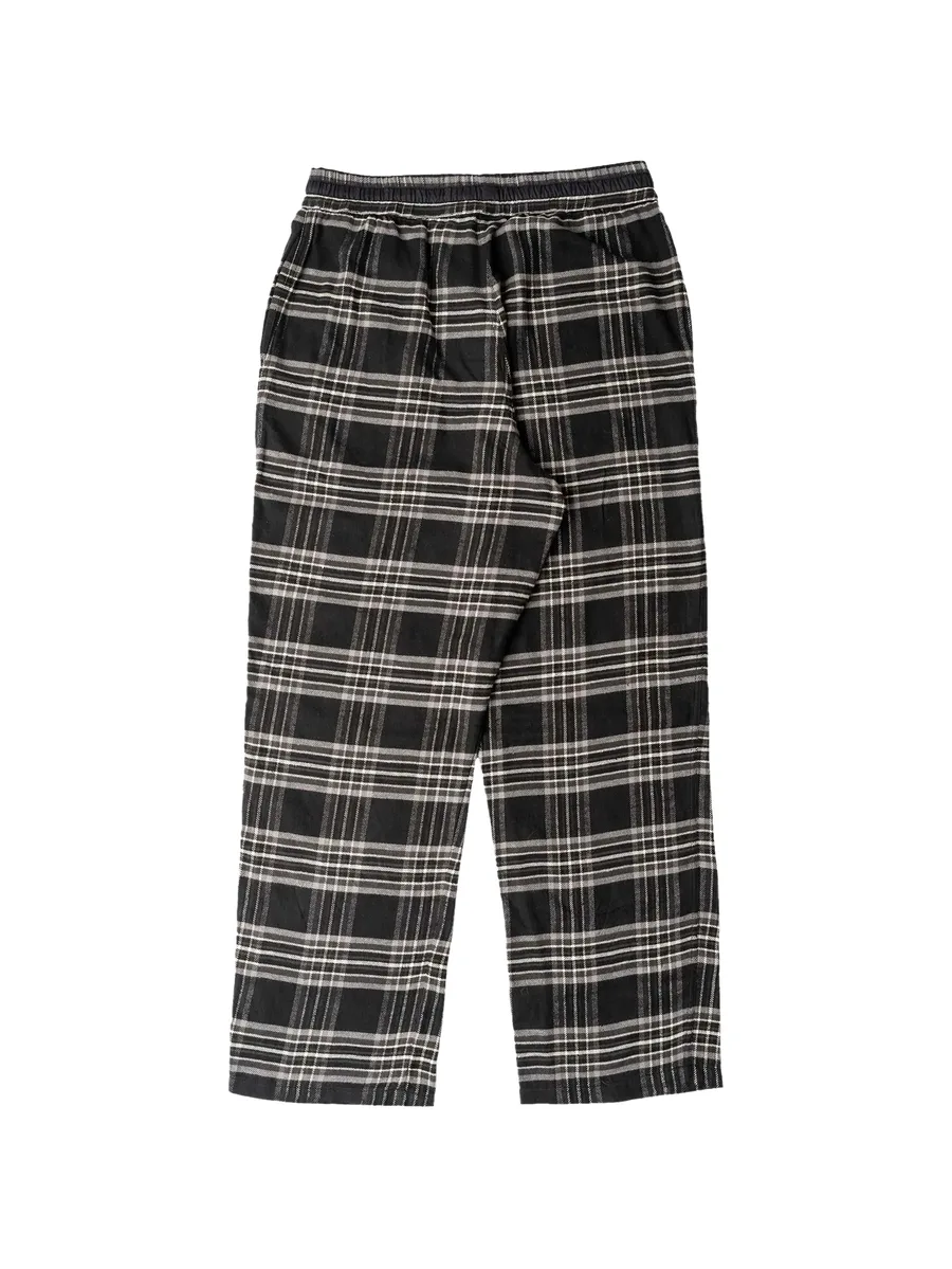 After School leather cross patch trousers 2