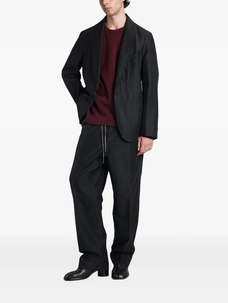 cotton drawstring trousers 2