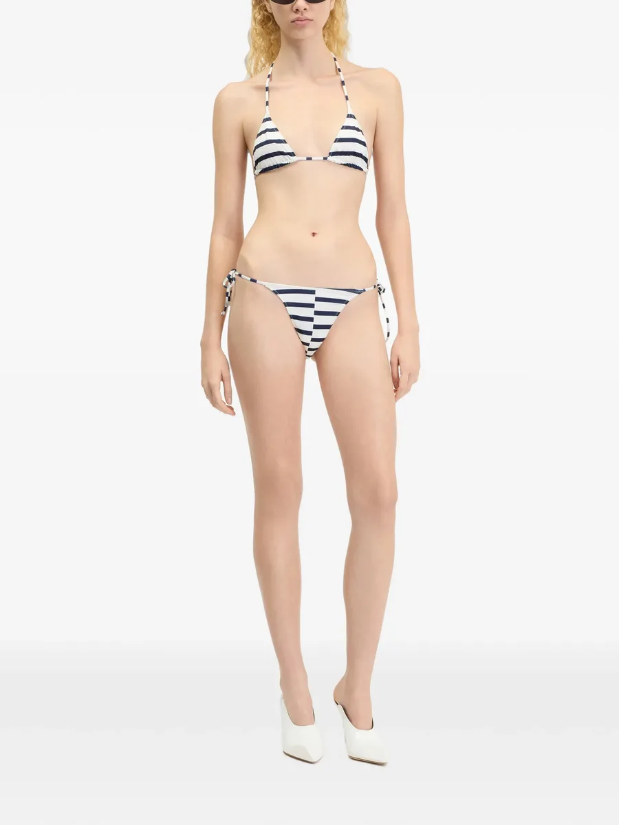 The asymetric Marinière bikini set 3