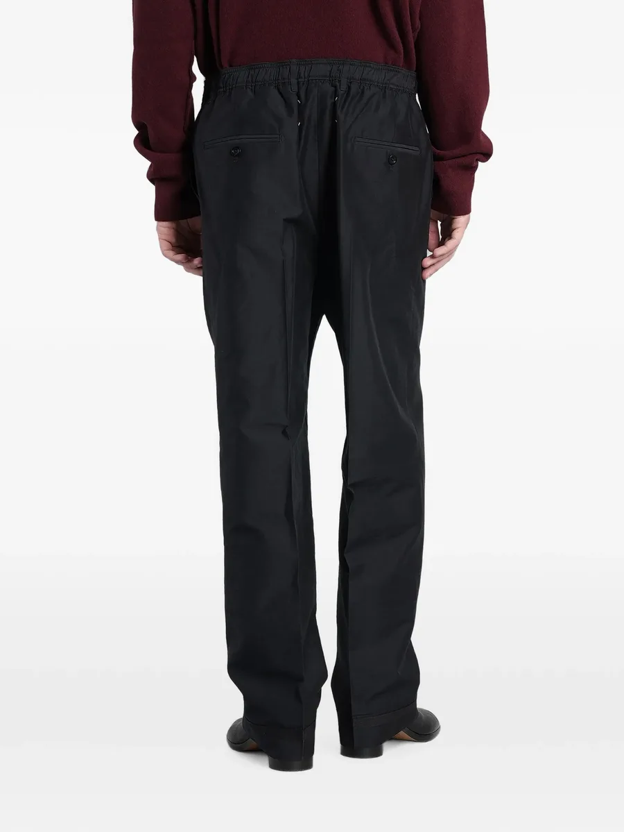 cotton drawstring trousers 4