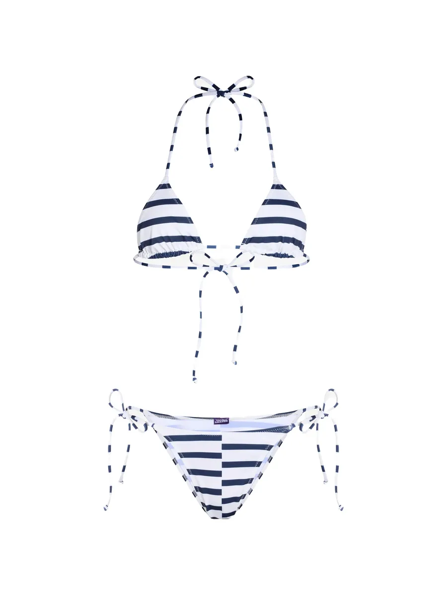 The asymetric Marinière bikini set 1