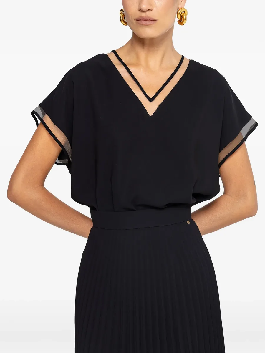 pleated midi skirt 5