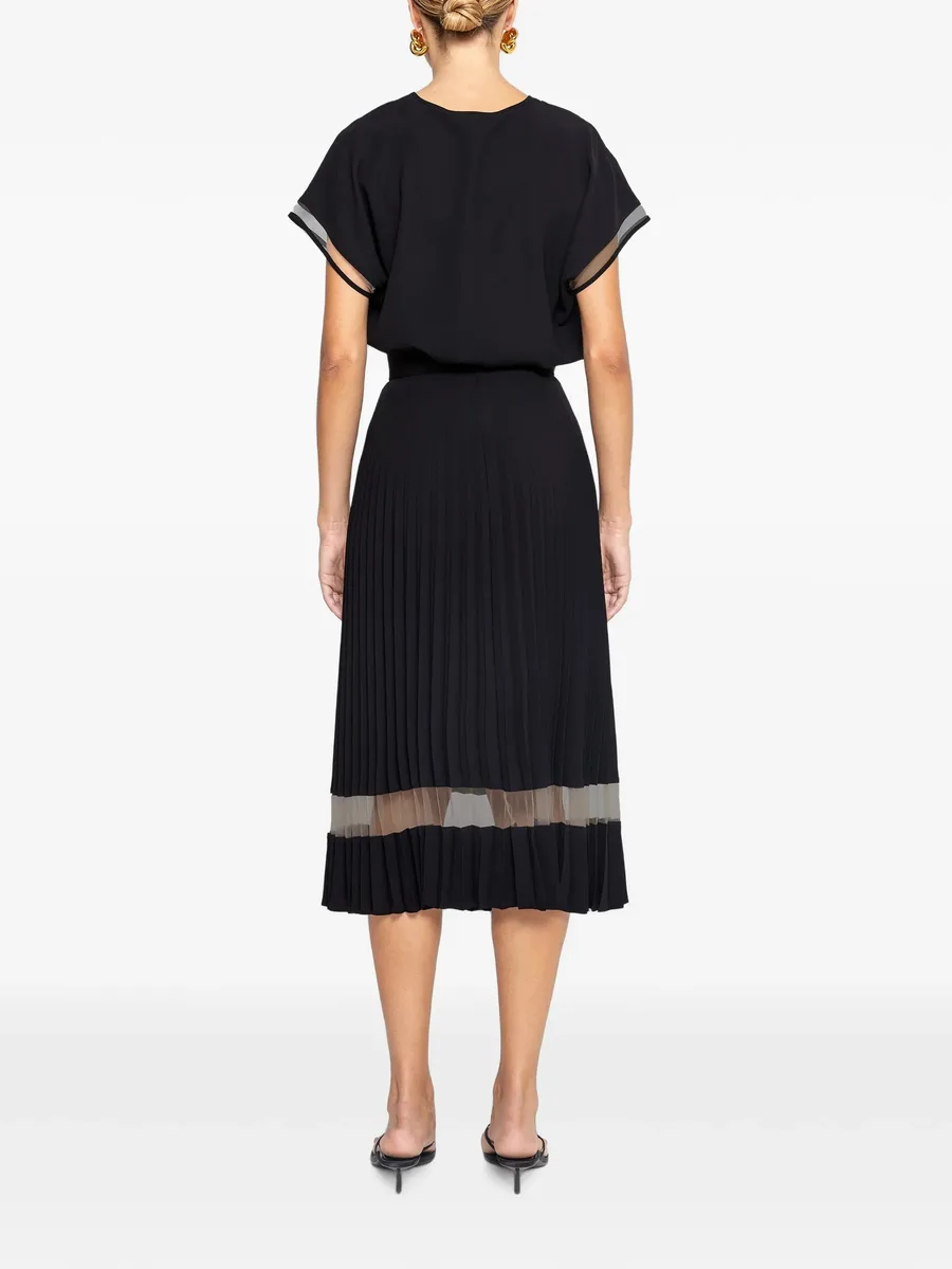 pleated midi skirt 4