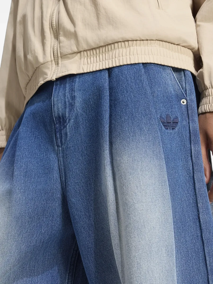 faded wide-leg jeans 3