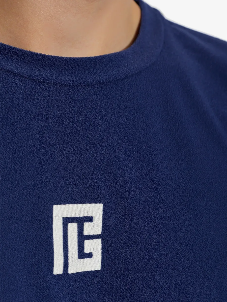 logo-embroidered T-shirt 4