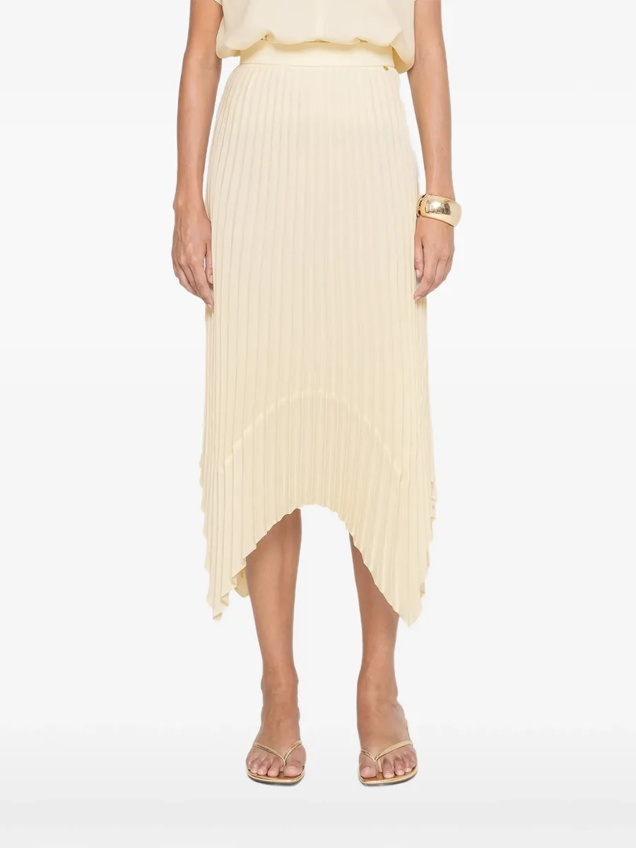 pleated midi skirt 1