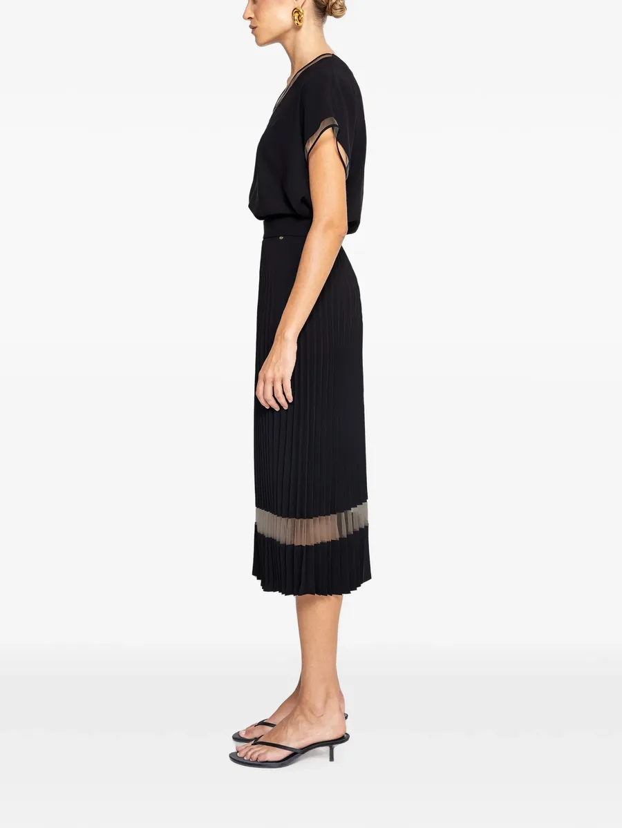 pleated midi skirt 3