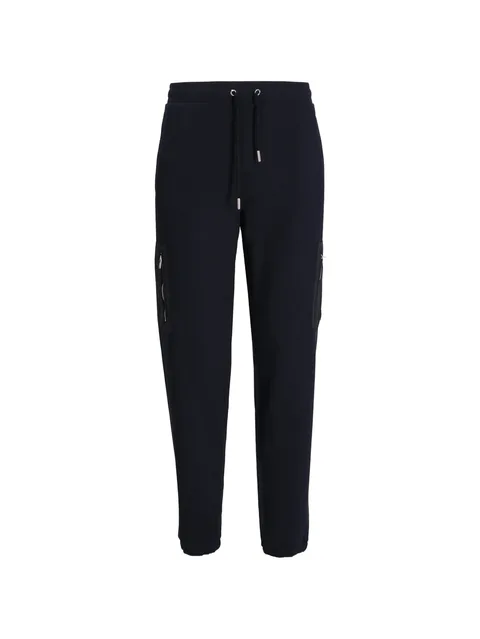 zip-pocket track pants