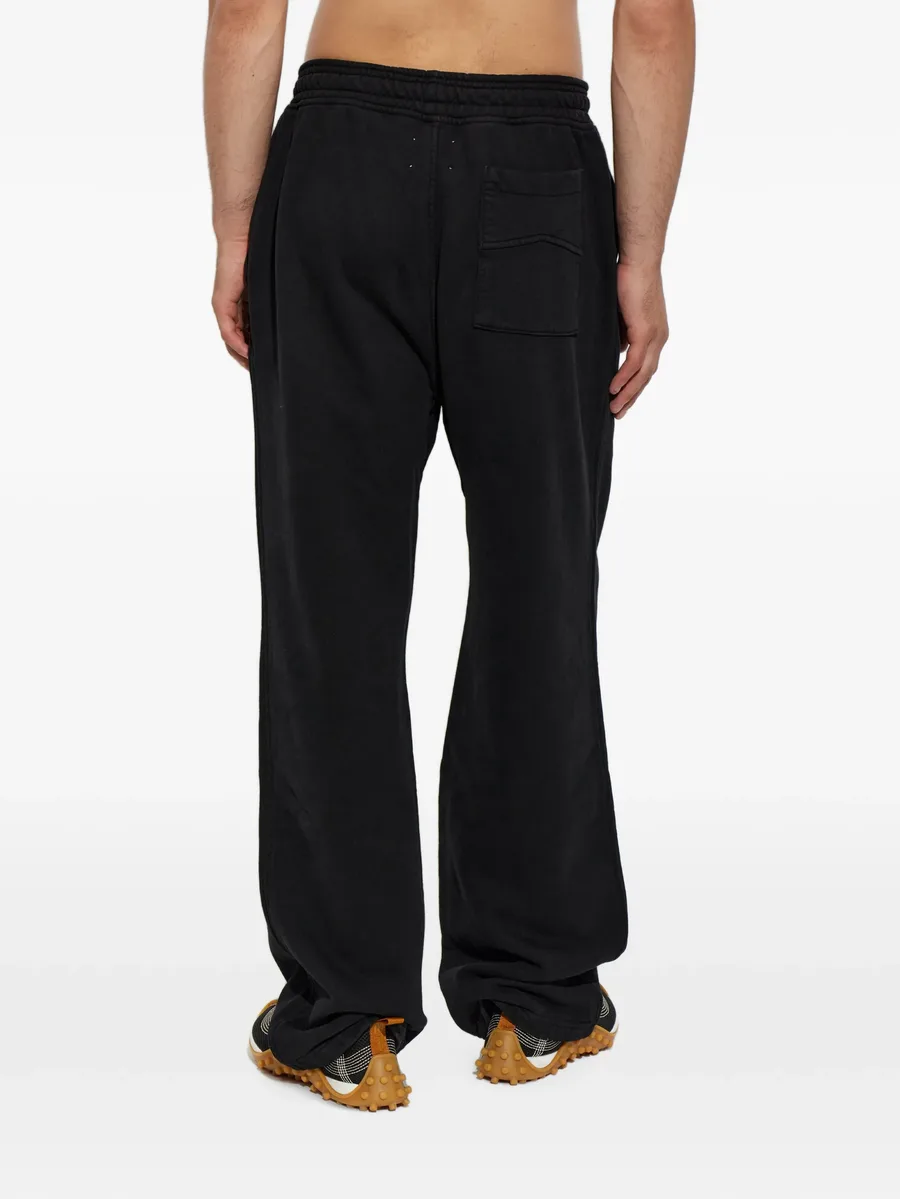 Classique logo-embroidered wide-leg track pants 4