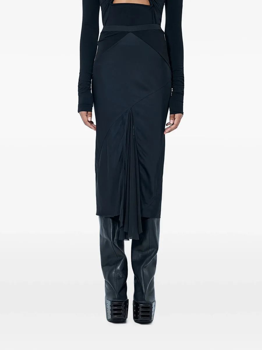 DBL asymmetric midi skirt 2