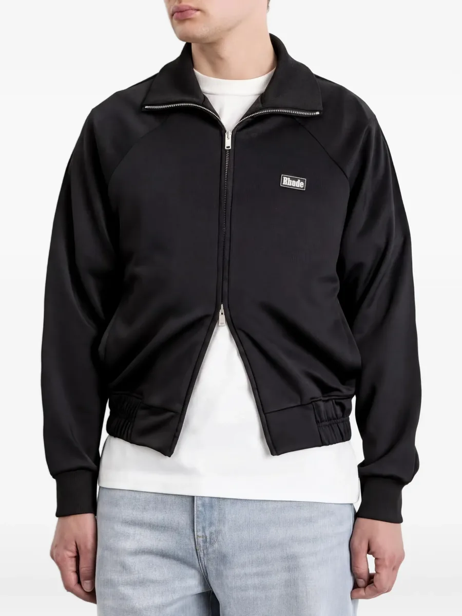 Madera logo-patch jacket 2