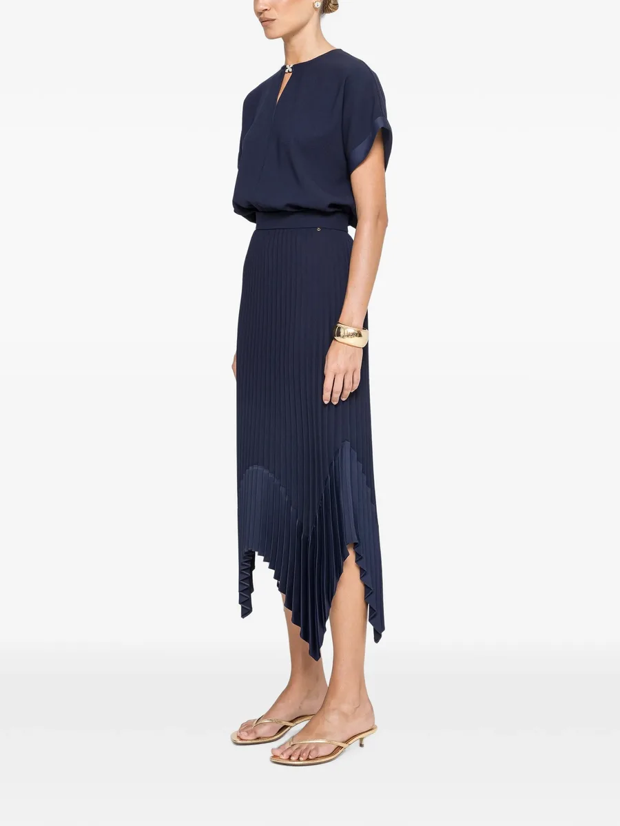 pleated midi skirt 3