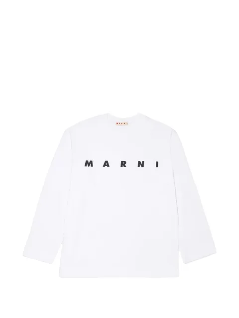 logo-print long-sleeve T-shirt