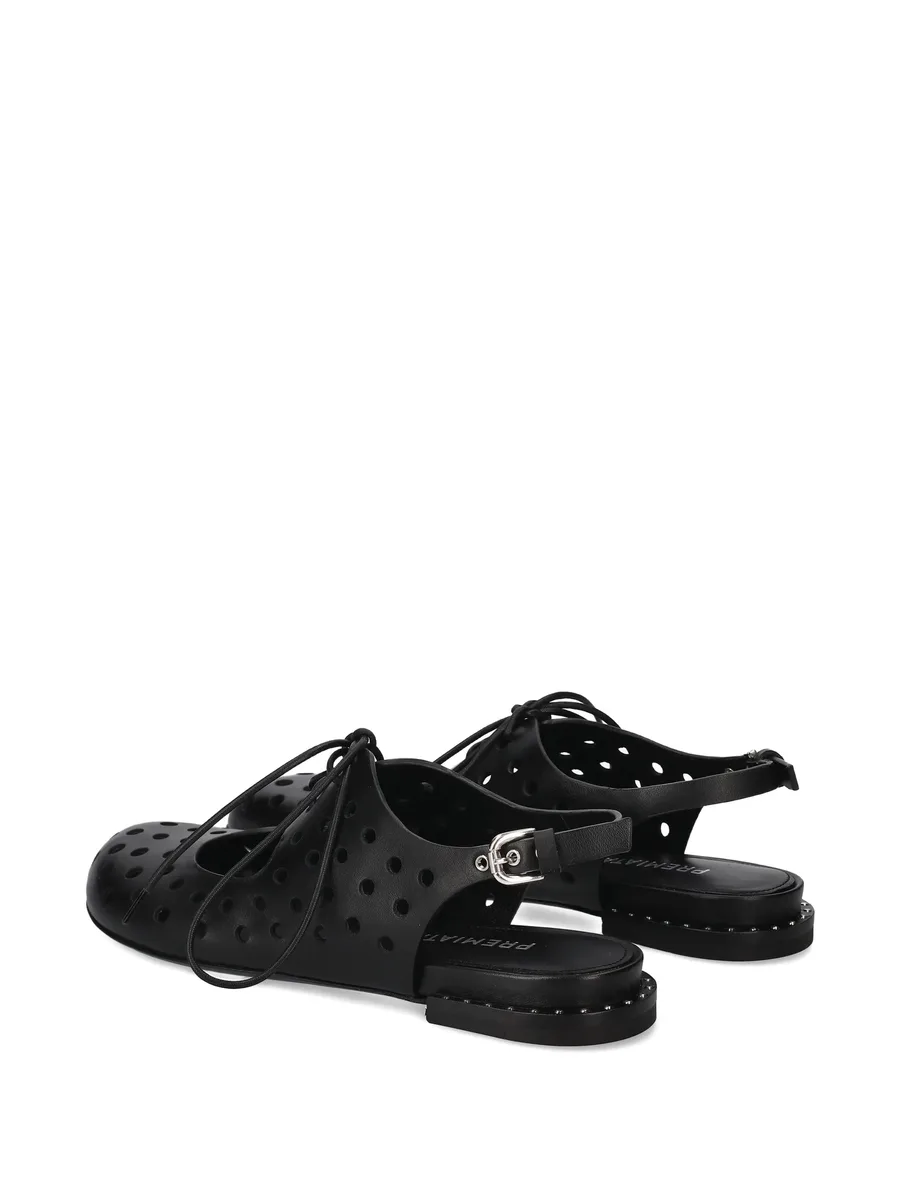 cut-out slingback pumps 5
