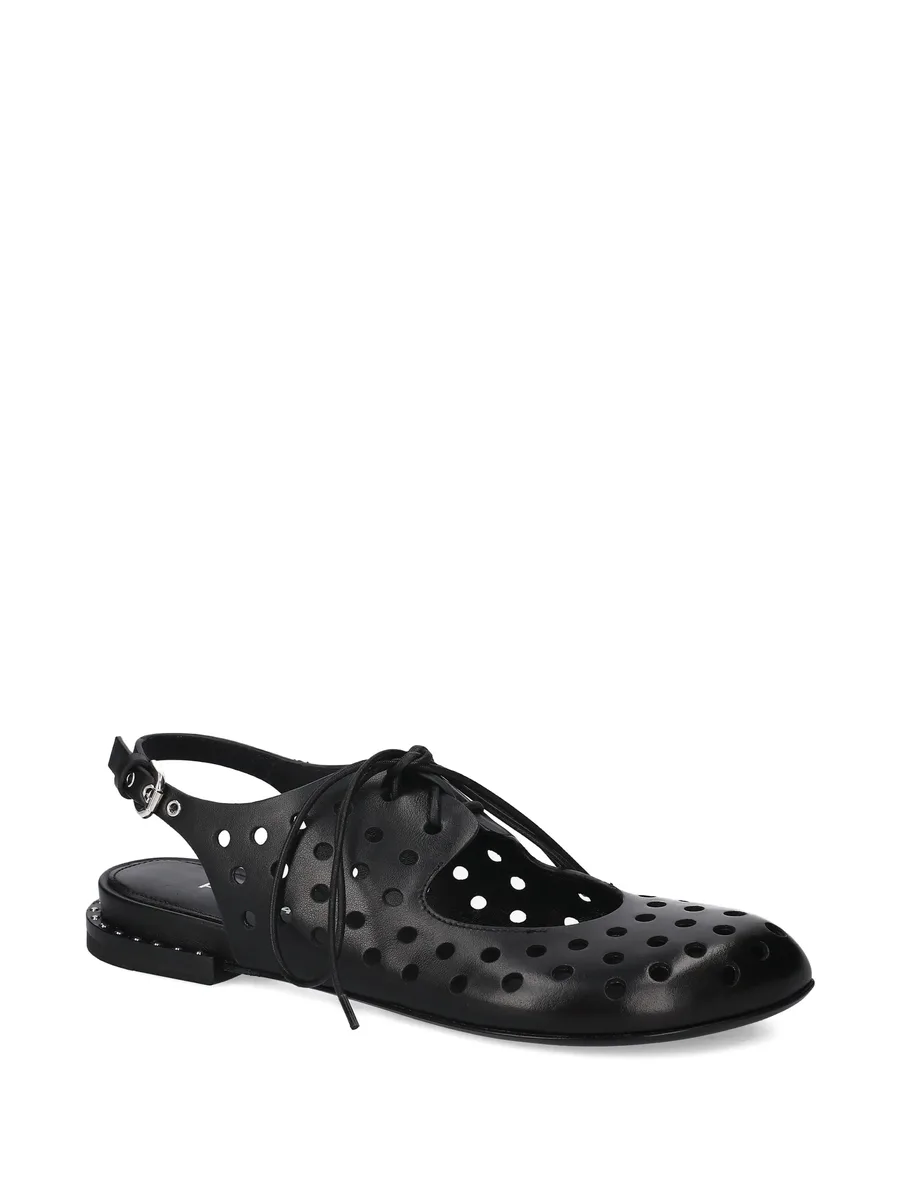 cut-out slingback pumps 10