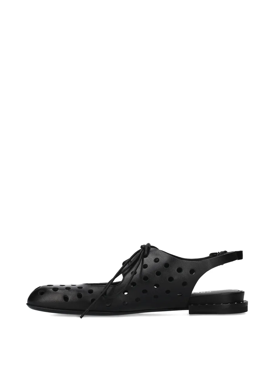 cut-out slingback pumps 11