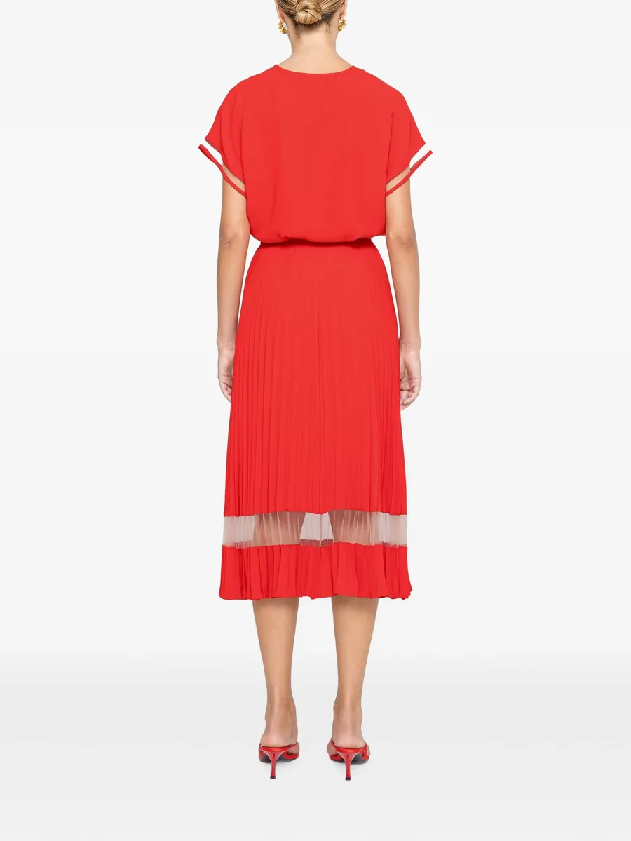 pleated midi skirt 5