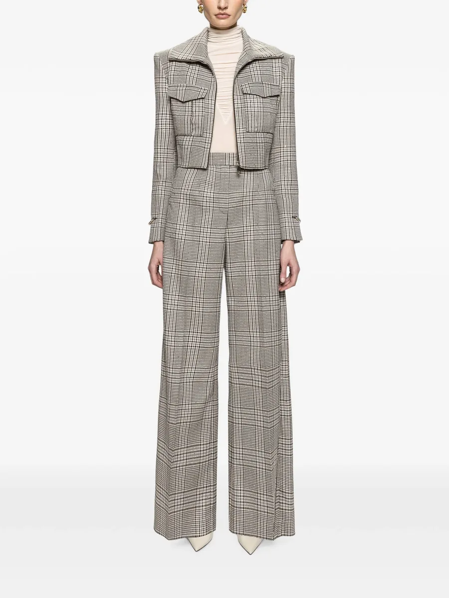 checked cropped jacket 2