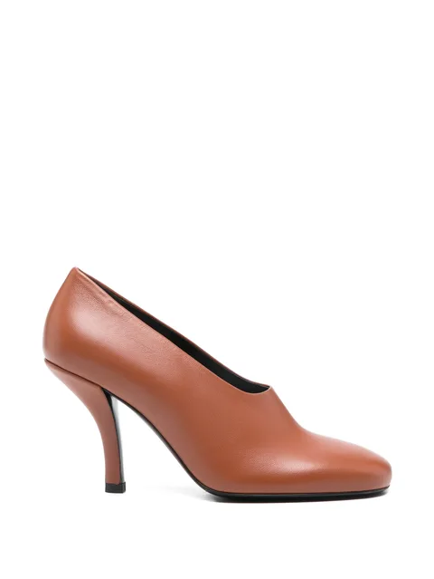 leather pumps