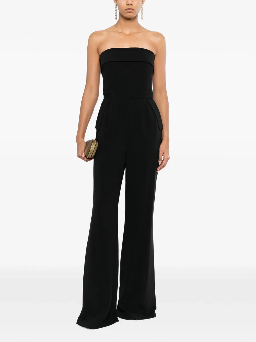strapless tuxedo-style jumpsuit 2