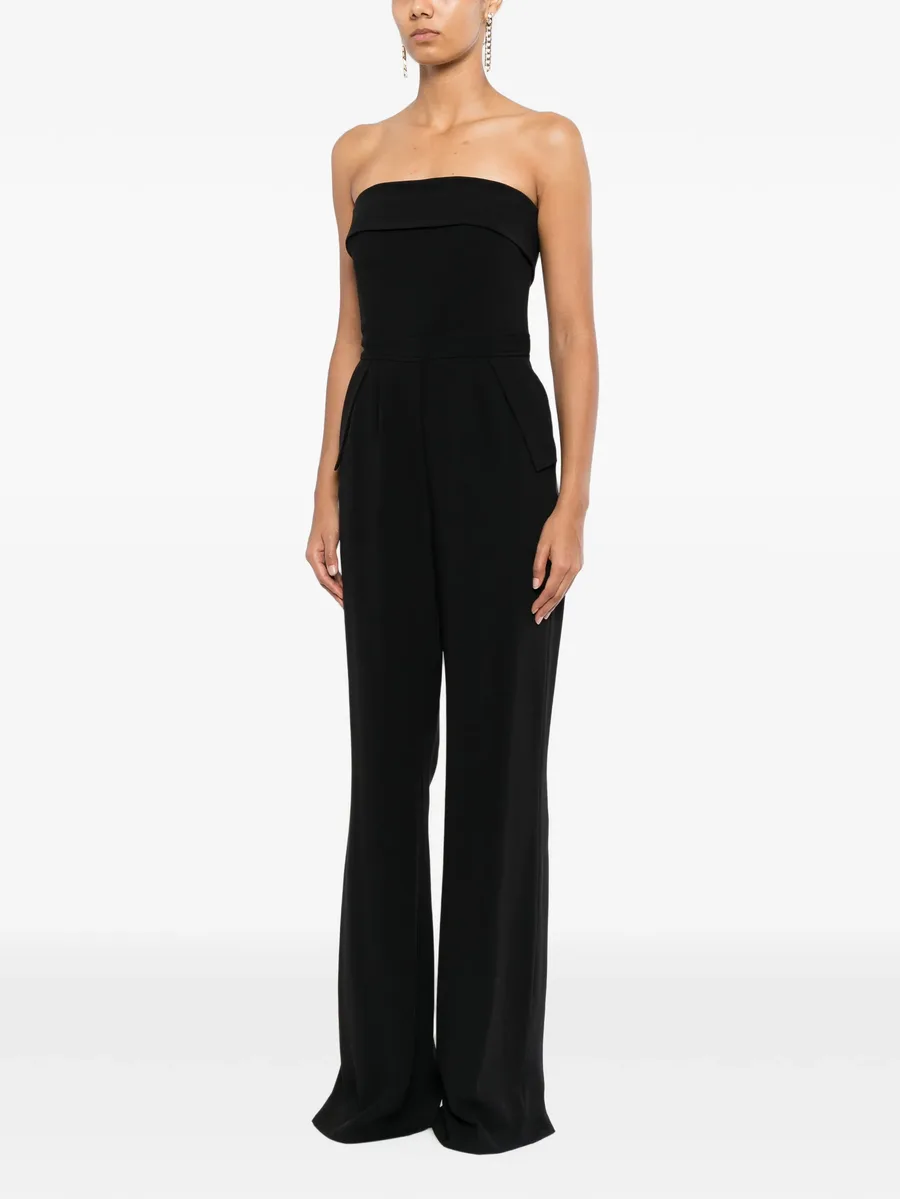strapless tuxedo-style jumpsuit 3