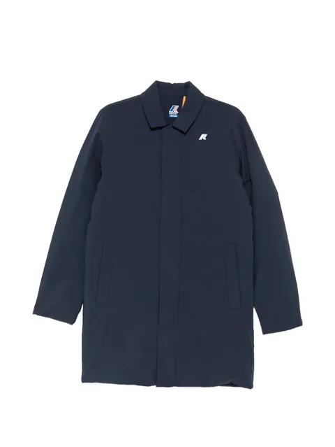 Benoit logo-patch coat