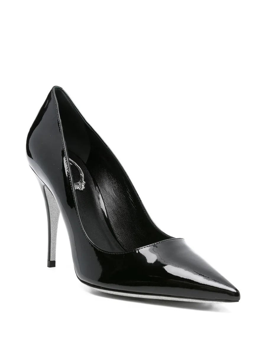 100mm pointed-toe stiletto heeled pumps 4