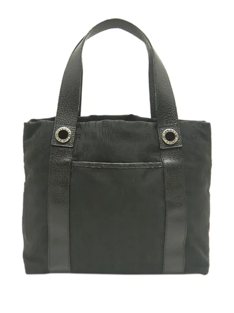 1990-2010 Logomania Canvas tote bag