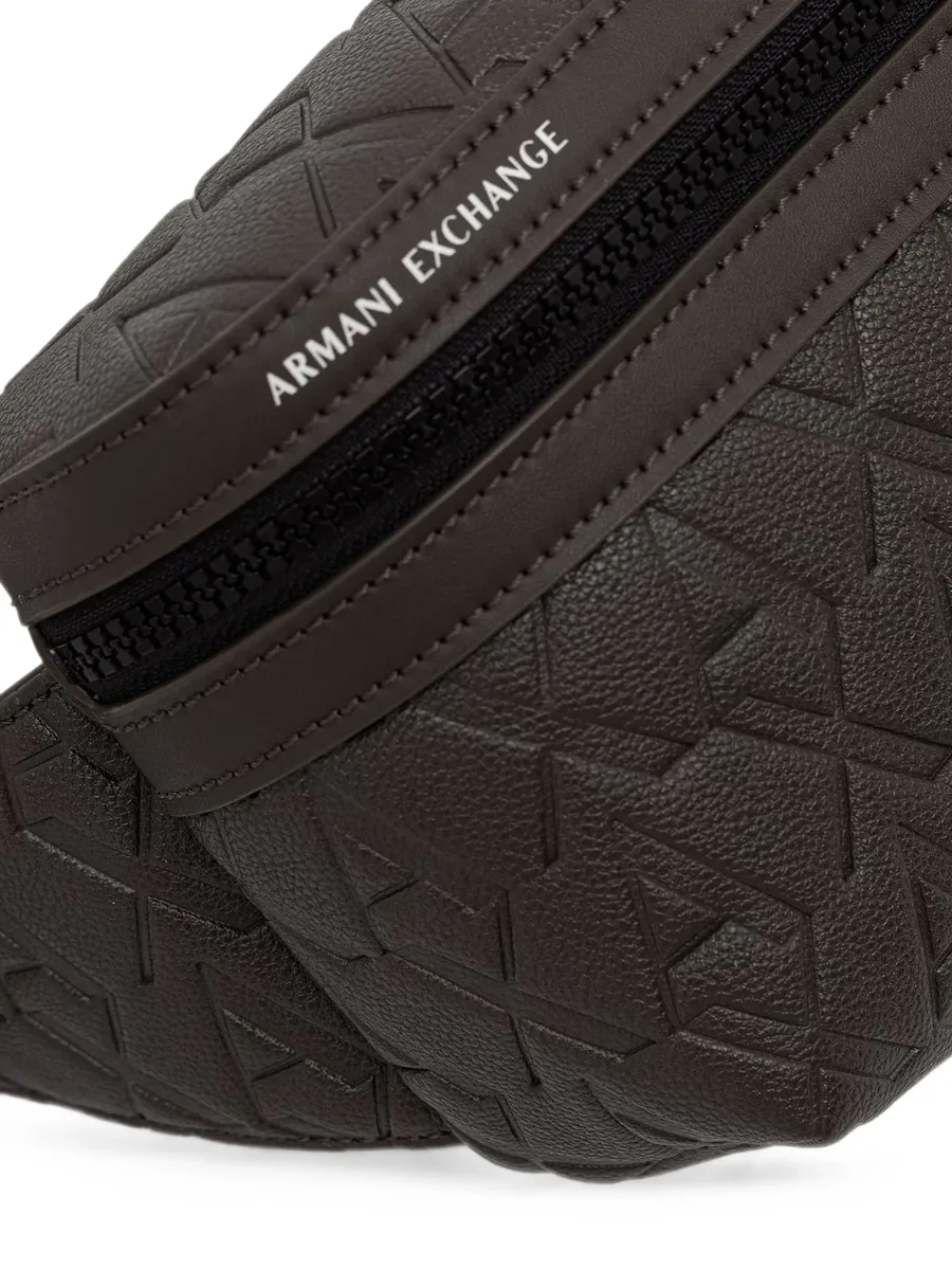 all-over logo-embossed belt bag 5