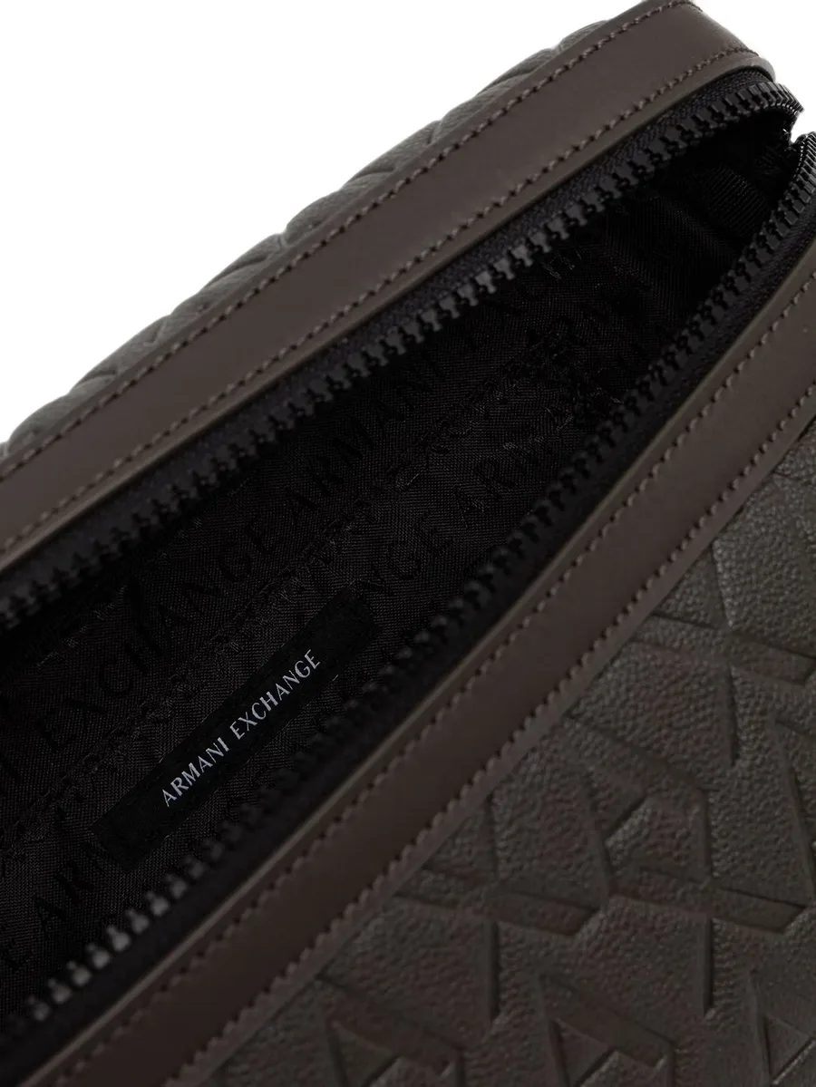 all-over logo-embossed belt bag 4