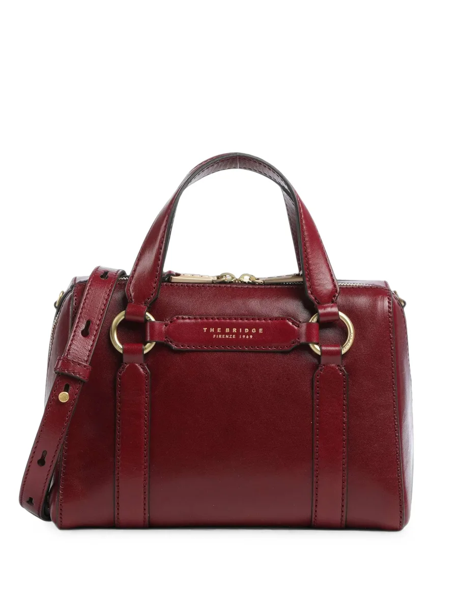 Laura leather tote bag 1