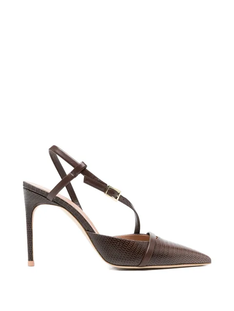 point-toe strappy pumps