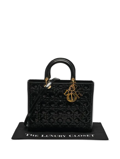 сумка-тоут Cannage Lady Dior (2010 год)