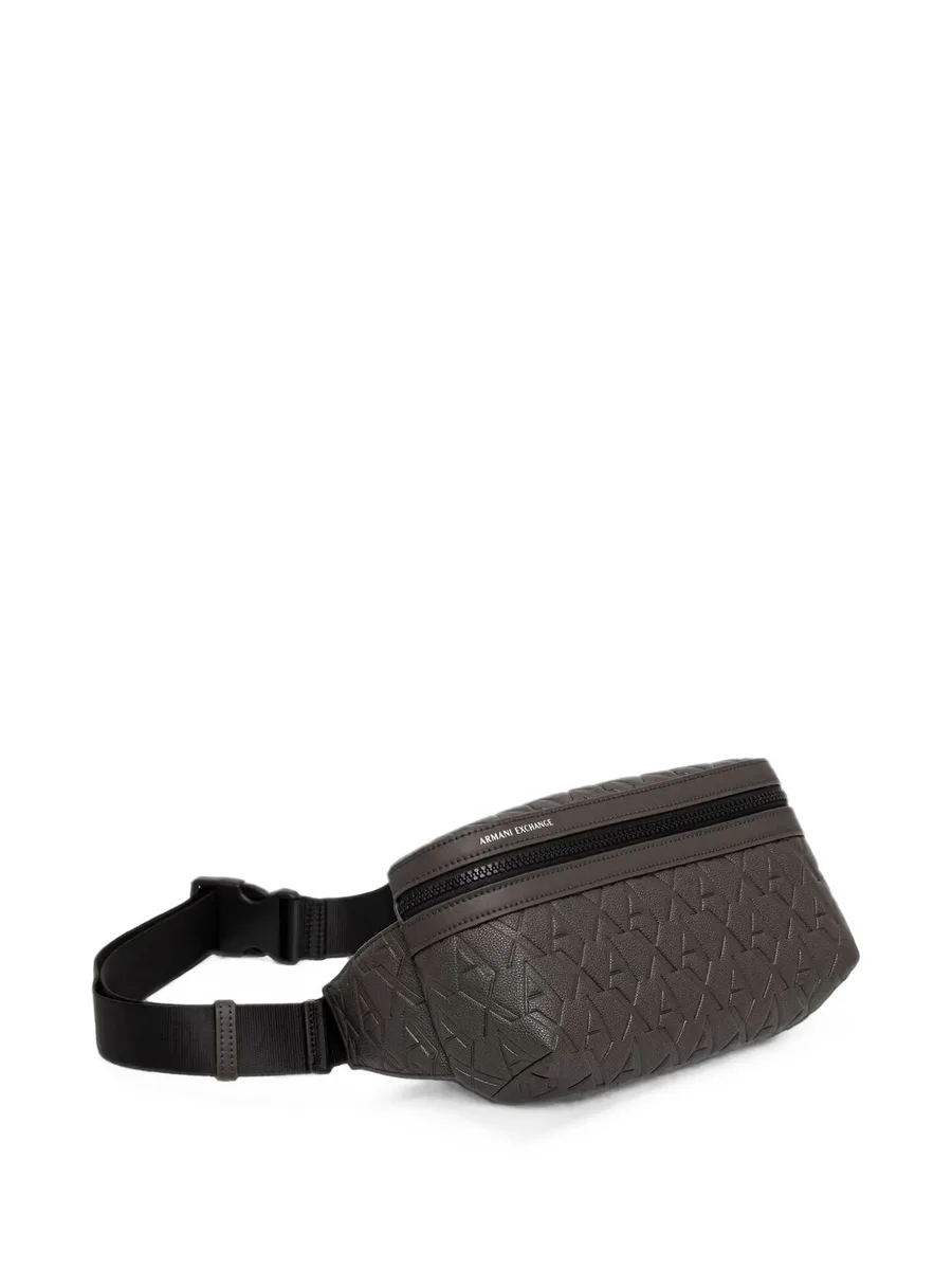 all-over logo-embossed belt bag 2