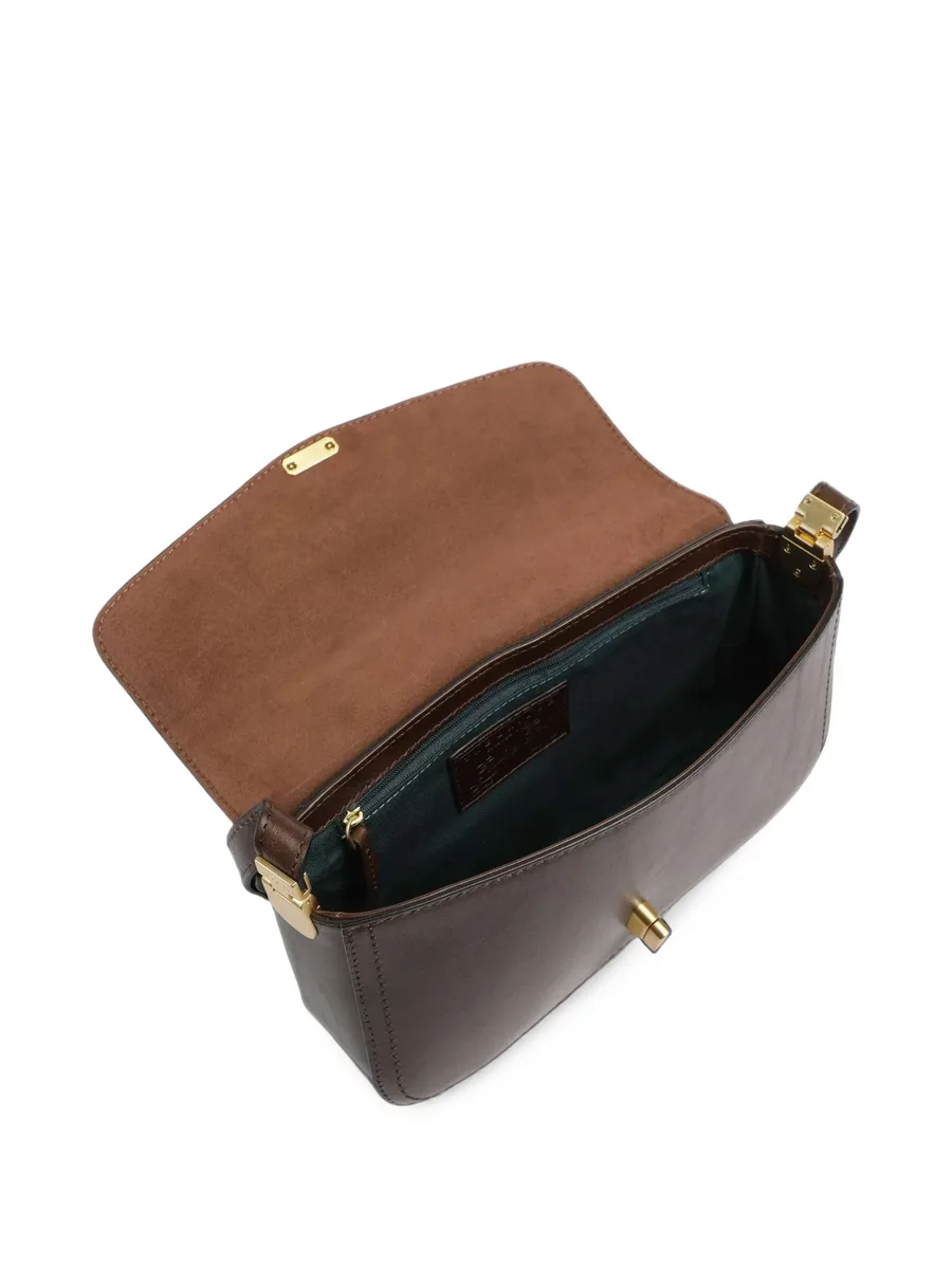 leather flap tote bag 3