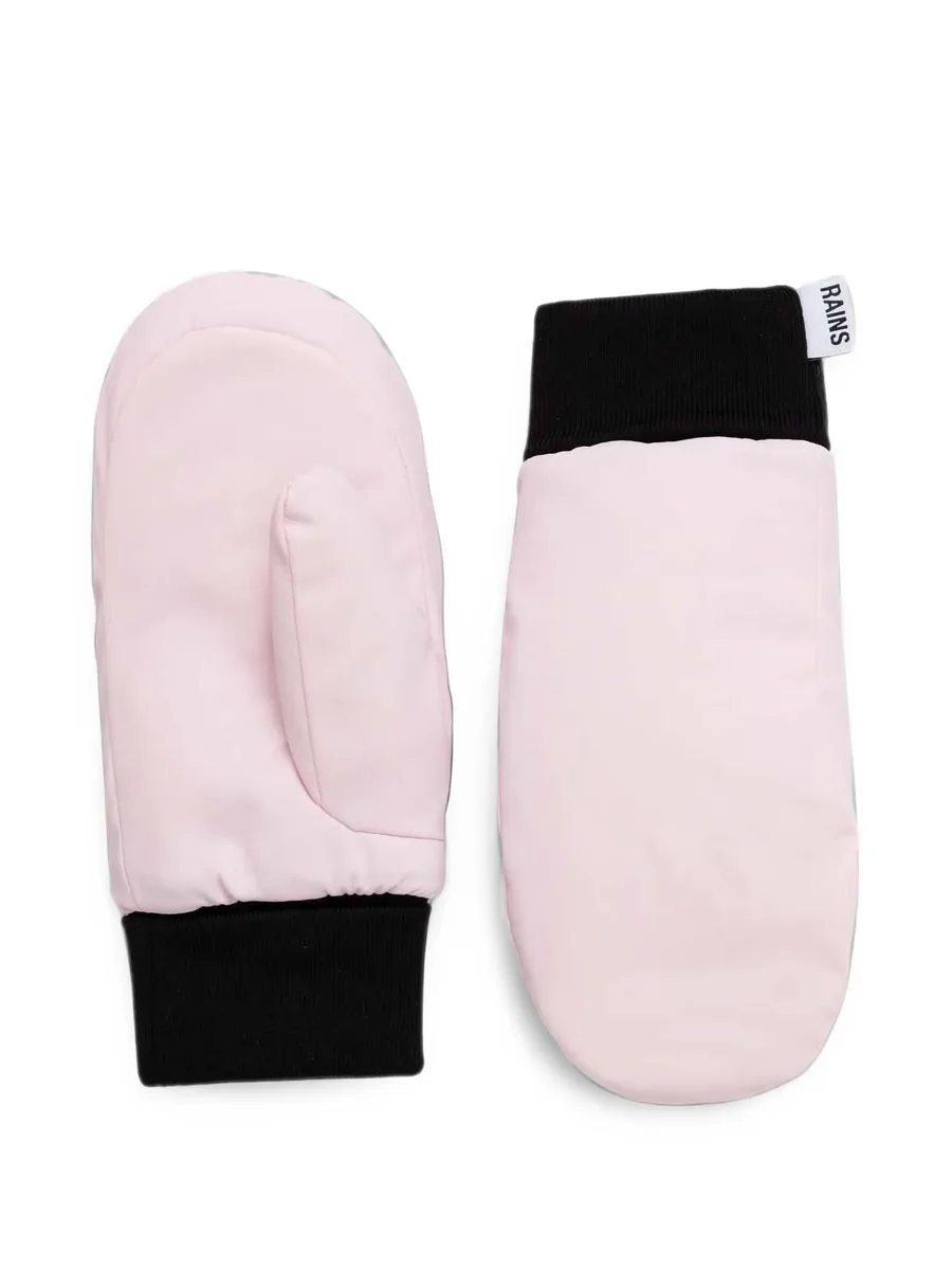 Alta Puffer padded ribbed-cuff mittens 1
