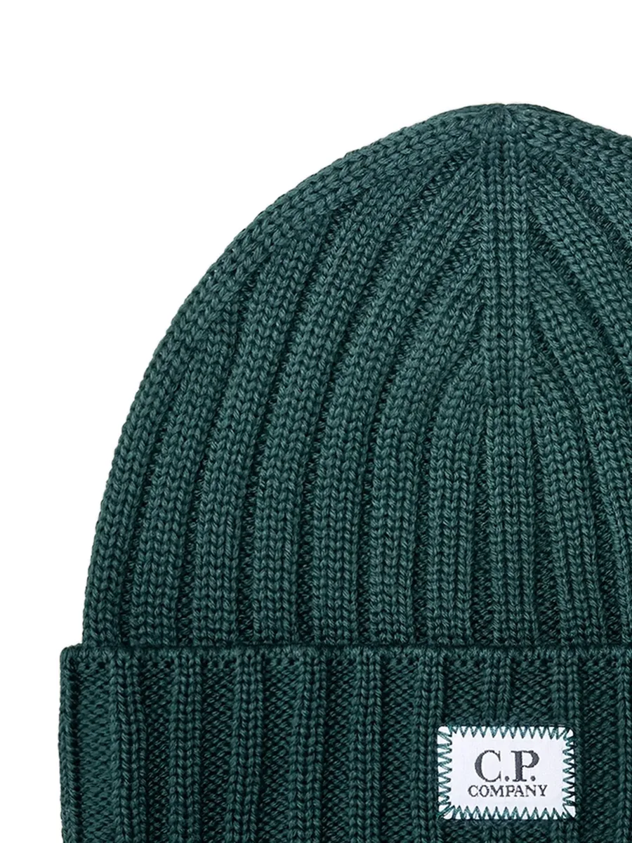 extrafine merino-wool logo beanie 2