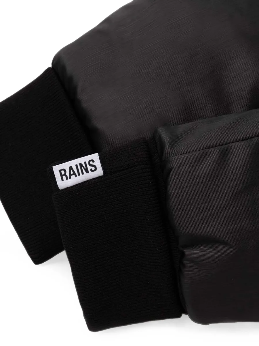 padded ribbed-cuff mittens 2
