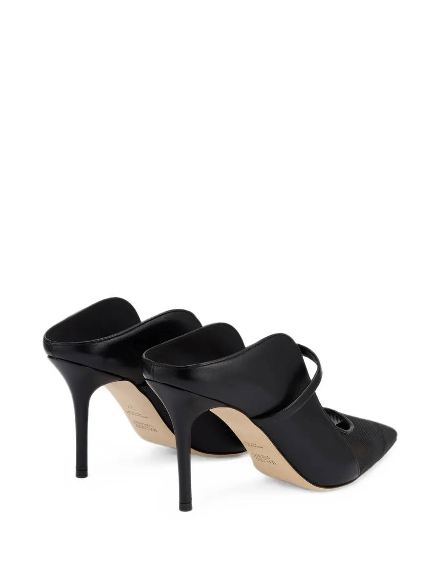 Maureen Arc mesh-panel heeled mules 3