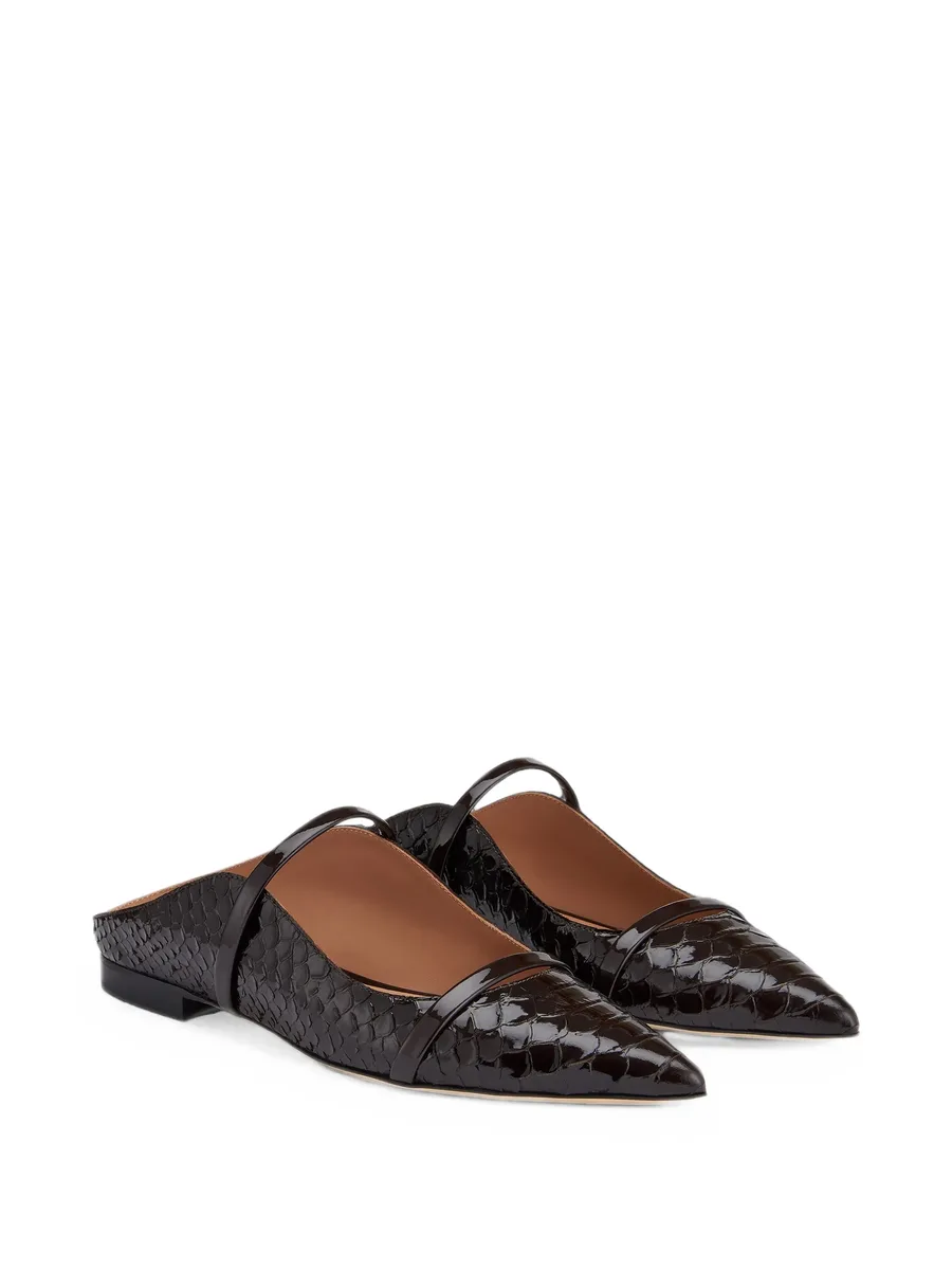 Maureen flat mules 2