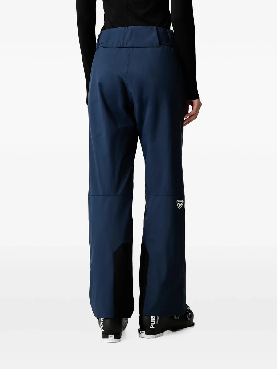 Strawpile logo-patch ski pants 3