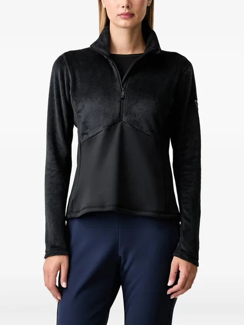 Diretta half-zip fleece top