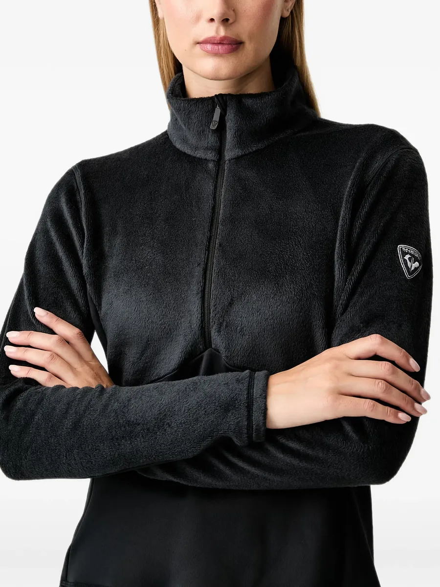 Diretta half-zip fleece top 4