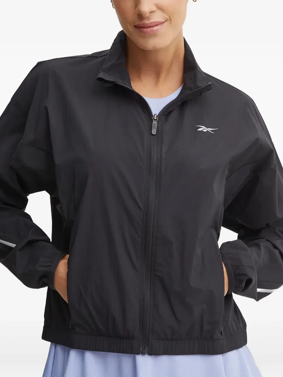 Speed logo-print zip-up jacket 4