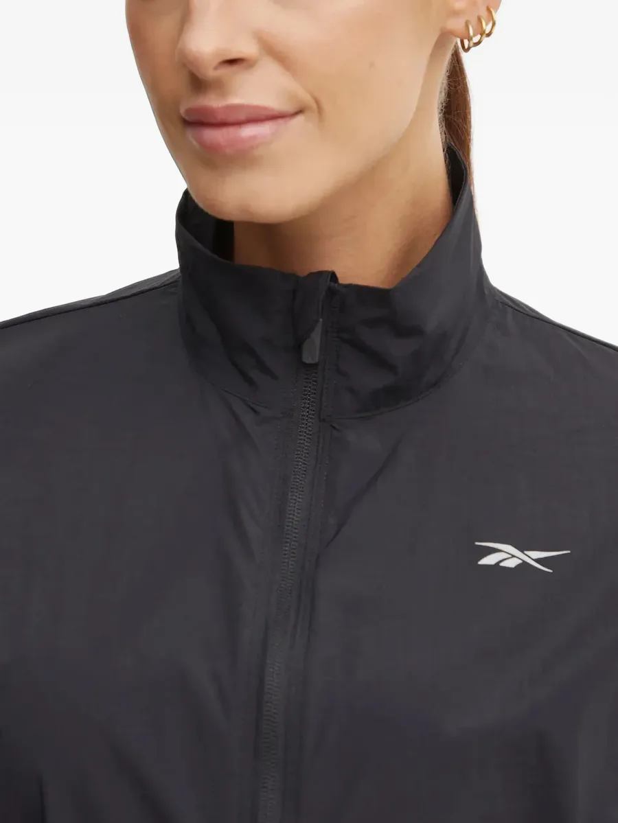 Speed logo-print zip-up jacket 5