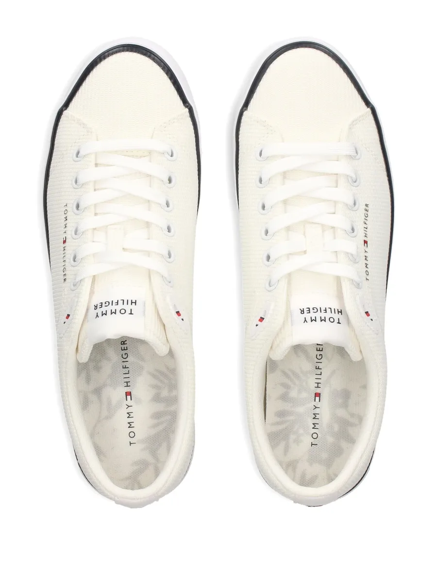lace-up logo sneakers 6